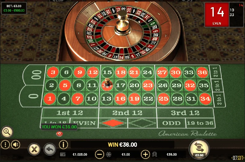 Captura de Ecrã de American Roulette