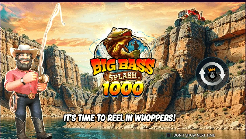 Captura de ecrã de Big Bass Splash 1000