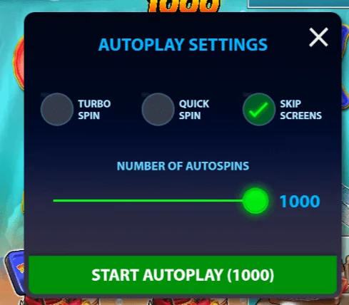 Captura de ecrã de Big Bass Splash 1000