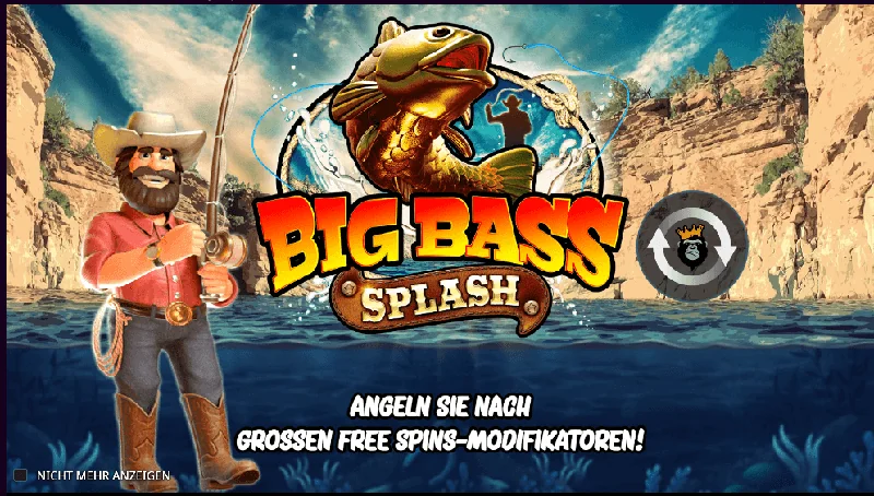 Captura de Ecrã de Big Bass Splash