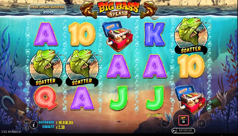 Captura de ecrã de Big Bass Splash