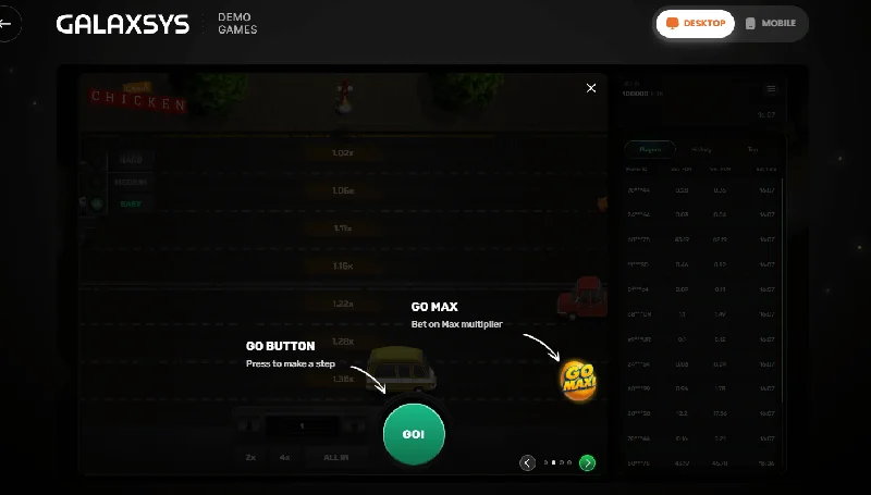 Captura de Ecrã de Chicken Crash