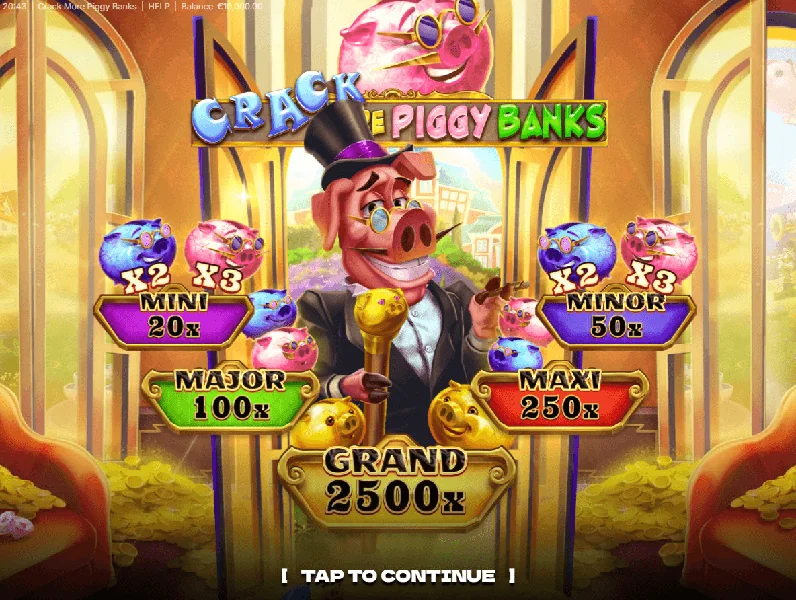 Captura de Ecrã de Crack More Piggy Banks