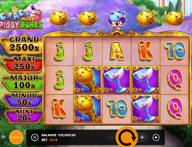 Captura de Ecrã de Crack More Piggy Banks
