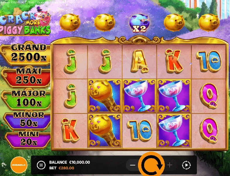 Captura de Ecrã de Crack More Piggy Banks