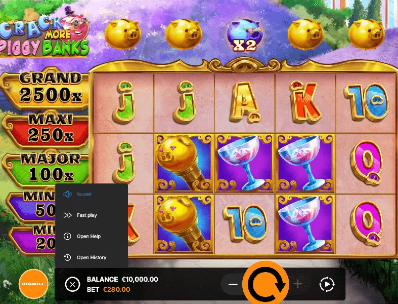 Captura de Ecrã de Crack More Piggy Banks