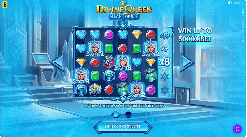 Captura de Ecrã de Divine Queen Heart of Ice