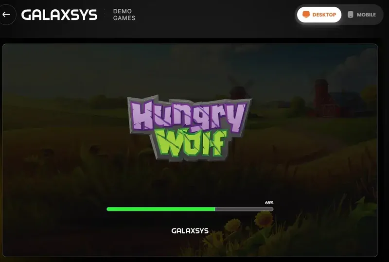 Captura de Ecrã de Hungry Wolf
