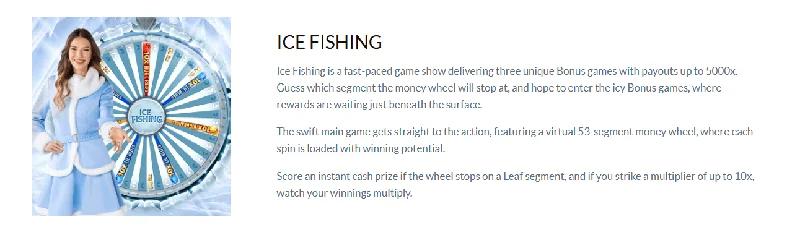 Captura de ecrã de Ice Fishing