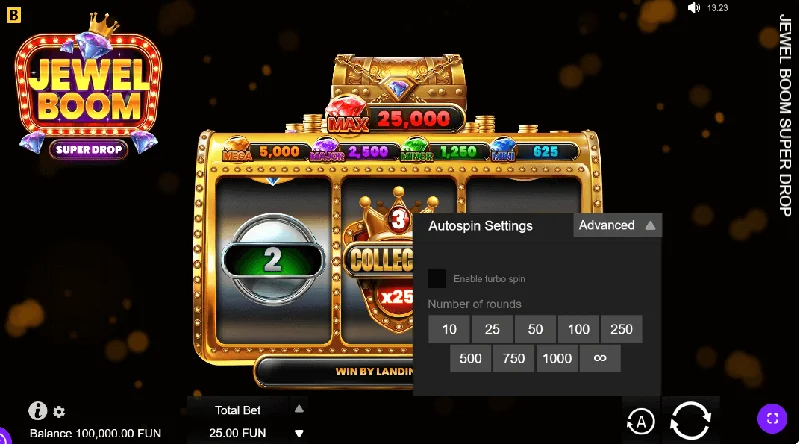 Captura de Ecrã de Jewel Boom Super Drop