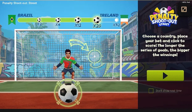 Captura de Ecrã de Penalty Shoot-Out