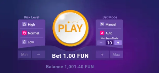 Captura de Ecrã de Plinko