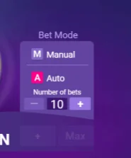 Captura de ecrã de Plinko