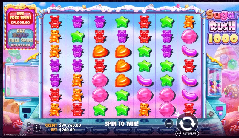 Captura de Ecrã de Sugar Rush 1000