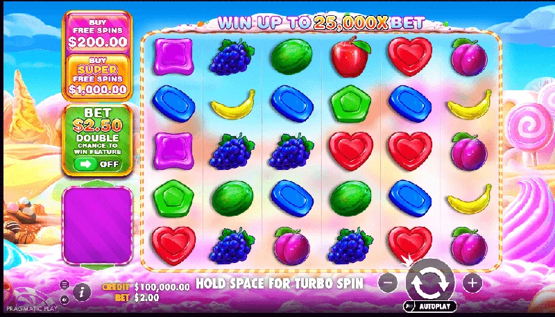Captura de Ecrã de Sweet Bonanza 1000