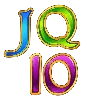 Símbolo de Book Of Ra Dama, Valete e Dez
