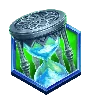 Símbolo de Moeda Antiga Divine Queen Heart of Ice