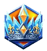 Símbolo da Coroa de Gelo de Divine Queen Heart of Ice