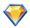 Símbolo de Diamante Amarelo Divine Queen Heart of Ice