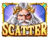 Símbolo Scatter Zeus de Gates of Olympus Super Scatter