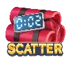 Símbolo Scatter Dinamite de Mystery Heist