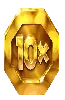 Símbolo de Moeda 10x de pirots 4