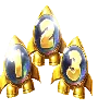 Símbolo de Melhorar Tudo do pirots 4
