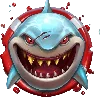 Símbolo Wild Shark de Razor Shark