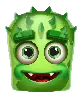 Símbolo Verde de Dois Olhos do Reactoonz 100
