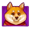 Símbolo de Cachorro Shiba de Super Hot Teapots