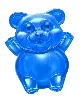 Símbolo de Urso de Goma Azul do Sweet Rush Bonanza