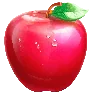 Símbolo de Maçã Vermelha Sweet Rush Bonanza