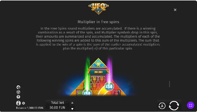 Captura de Ecrã de UFO Pyramids